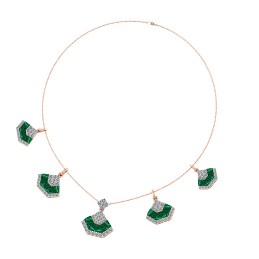 Gleam Green Necklace