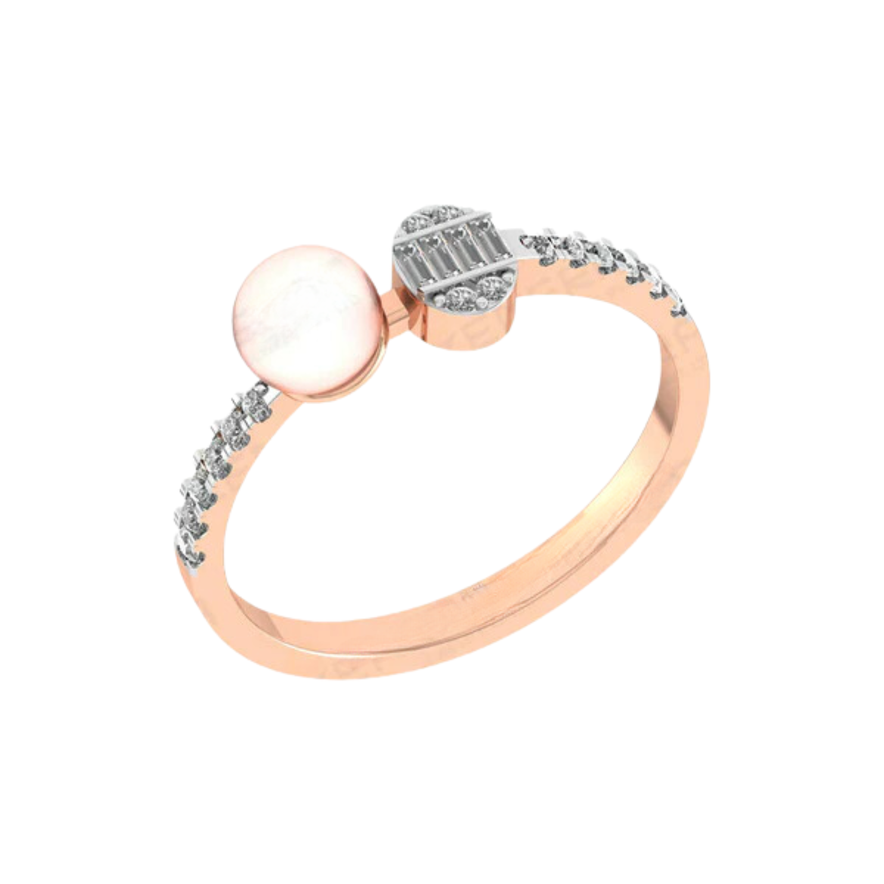 Dazzle Pearl Ring