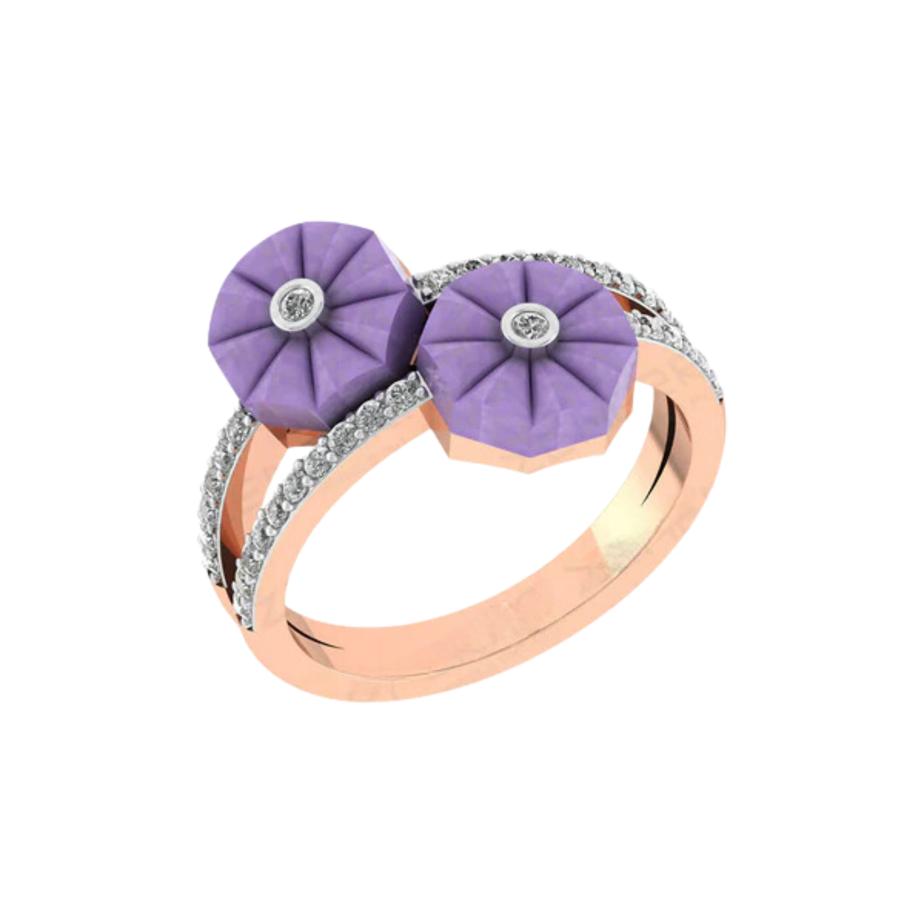 Royal Orchid Ring