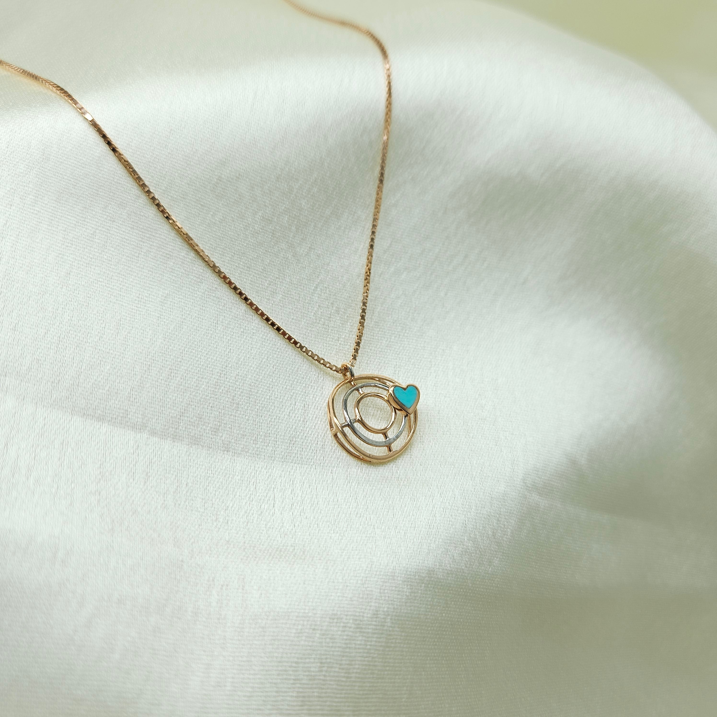 Oceanic Heart Necklace